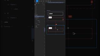 How do you make an interactive input field in Figma? Web design tutorial #shortsyoutube #shorts