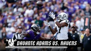 Davante Adams’ Best Plays From 110-Yard Game vs. Ravens | Raiders | NFL