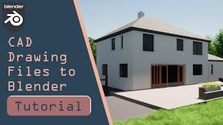 Import and Setup DXF Files in Blender 3D | Comprehensive Guide for Beginners