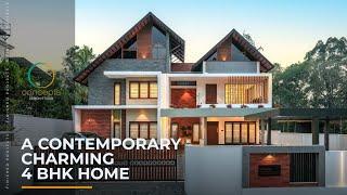 A Contemporary Charming 4 BHK Home | Concepts Design Studio