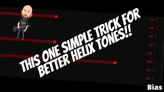 This One Simple Trick For Better Helix Tones!! | Bias