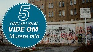 5 ting du skal vide om: Berlinmurens fald