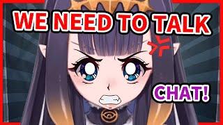 Ina SCARES Chat by being really Serious【Ninomae Ina'nis / HololiveEN】