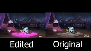 The Cuphead Show Original VS Edited 9 (Comparison)