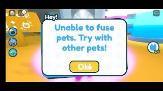 WHAT HAPPENS WHEN 3 RAINBOW BLURRED AGONY ARE FUSE? | Pet Simulator X Fusing Method