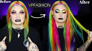 Dyeing New Extensions & How I Clip Them In | FT. VP FASHION