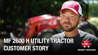 Massey Ferguson 2600 H Utility Tractor Customer Story