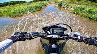 Suzuki DR-Z400S / EXTREME Terrain Test / Mud, Water, Rocks, and More