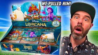 Opening a DISNEY LORCANA AZURITE SEA Booster Box!