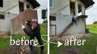 I'm BREAKING Down Another Wall - my solo countryhome renovation