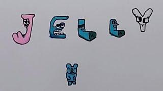 DRAWING 'JELLY' IN ALPHABET LORE