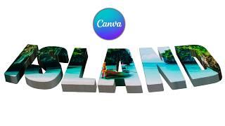 Canva 3D Text Effect Tutorial  Easy Typography Design Guide