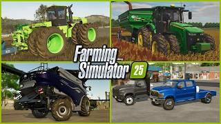 Farm Sim News - Case QT/Steiger, Colossus Harvesters, & International CV! - Farming Simulator 25