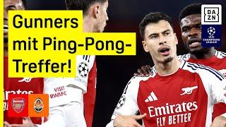 Gunners bleiben ungeschlagen: Arsenal - Shakhtar Donetsk | UEFA Champions League | DAZN Highlights