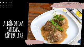 Cómo hacer ALBONDIGAS SUECAS, KÖTTBULLAR  I MAGEFESA