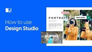 How to Use Design Studio | Flipsnack.com