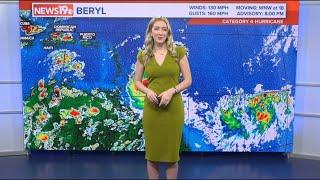 Dangerous Hurricane Beryl Updates