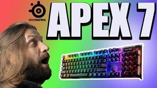 steelseries Apex 7 Mechanical Gaming Keyboard | Quick Review | Red Switches