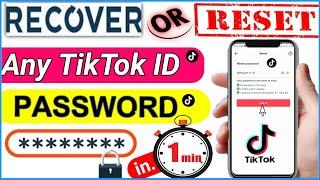 Recover Forgot My Tiktok ID Password | Reset My Tiktok Password | Recover my Tiktok Password |Nepal