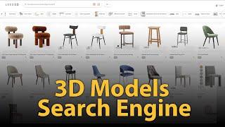 Leed3D - A Platform for Finding 3D Models from photos