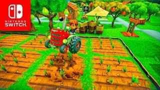 TOP 10 FARMING Games for SWITCH | Best Nintendo Switch Farming Games