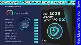 IObit Malware Fighter Pro 12 + License code | Activation Guide