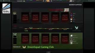 DOTA 2 - Torneo ESL Frost League - Gran Final - WANSA BEICON vs DREAMSQUAD -1- Español - Viciuslab