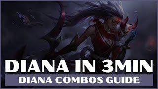 DIANA COMBOS GUIDE S11 LOL 2020 | DIANA GUIDE LEAGUE OF LEGENDS