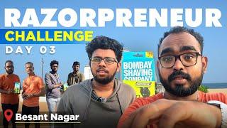 Selling Razors in Besant Nagar? Possible? Razorpreneur Challenge @thebarbershopwithshantanu6670