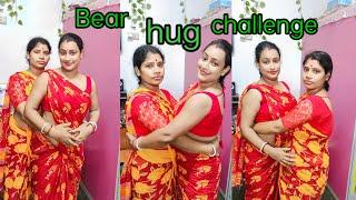 Bear  hug challenge//funny video//challenge video