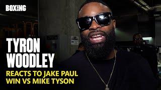 Tyron Woodley Reacts To Mike Tyson Loss To Jake Paul