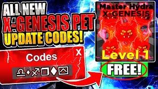 NEW FREE *X-GENESIS PET* CODES in NEW NINJA LEGENDS UPDATE! (Roblox Codes)