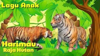 lagu anak | Hewan | harimau | raja hutan | edukasi