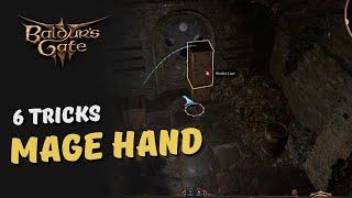 6 Things You Can Do With Mage Hand - Baldur’s Gate 3