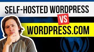 Self Hosted Wordpress vs Wordpress.com  