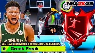 GIANNIS ANTETOKOUNMPO BUILD is BULLYING REC PLAYERS in NBA 2K25! INSANE CONTACT DUNKS