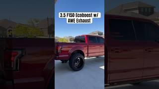 2015 F150 3.5 Ecoboost with AWE 0fg Exhaust #f150