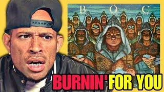 Rapper FIRST time REACTION to Blue Oyster Cult - Burnin' For You! Oh wow