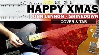 COVER & TAB: Happy Xmas-The War is Over (Guitar Cover with Original Riff and Tabs)