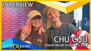 INTERVIEW with Chu Chu (DMGP 2024) The Chase (Zoom Zoom)  - DENMARK EUROVISION 2024