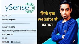 Website Part-Time Working | How To Make a Website And Earn Money | Earn Money YSense@SatishKVideos