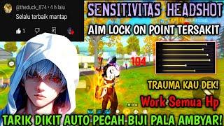 SERASA CHEATER TANPA DPISENSITIVITAS FF AUTO HEADSHOT 2024 SETELAH UPDATE TERBARU | WORK ALL DEVICE