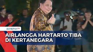 Menko Perekonomian Airlangga Hartarto Tiba di Kertanegara