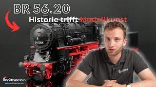 Historie trifft Modellkunst | Rivarossi HR2890s | Dampflok | BR 56.20 | DR | Epoche III | Spur H0