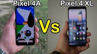 Google Pixel 4A vs Google Pixel 4XL // Full Comparison \\ Display \\ Price \\ Which is Best?