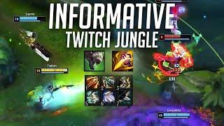 INFORMATIVE TWITCH JUNGLE (FULL GAME) - UNRANKED TO MASTER #4