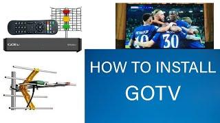 How To Install Gotv Decoder And Gotv Antenna @eddyelectrical7671