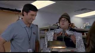 Jonah Hill (Superbad star) scene in 40 Year Old Virgin