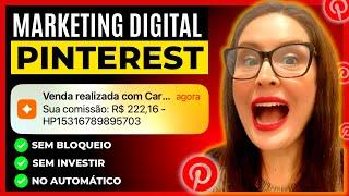 COMO FAZER A PRIMEIRA VENDA NO PINTEREST | AFILIADO PINTEREST | MARKETING DE AFILIADOS