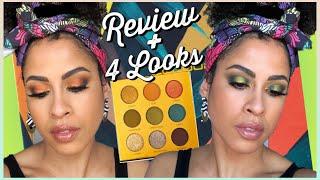 COLOURED RAINE SAFARI RAINE EYESHADOW PALETTE | REVIEW + 4 LOOKS